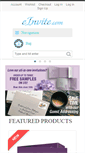 Mobile Screenshot of einvite.com
